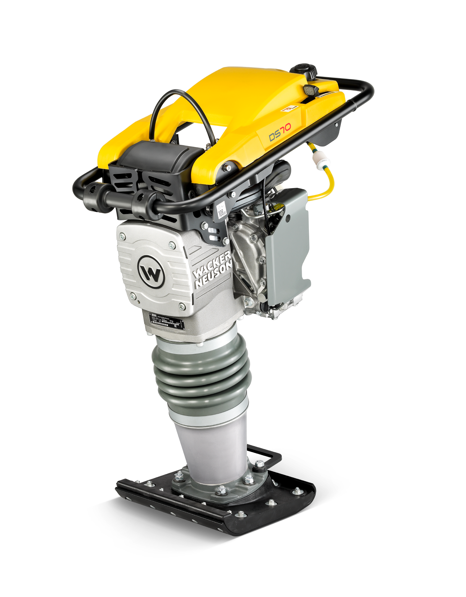 Compactador a diesel com motor Yanmar